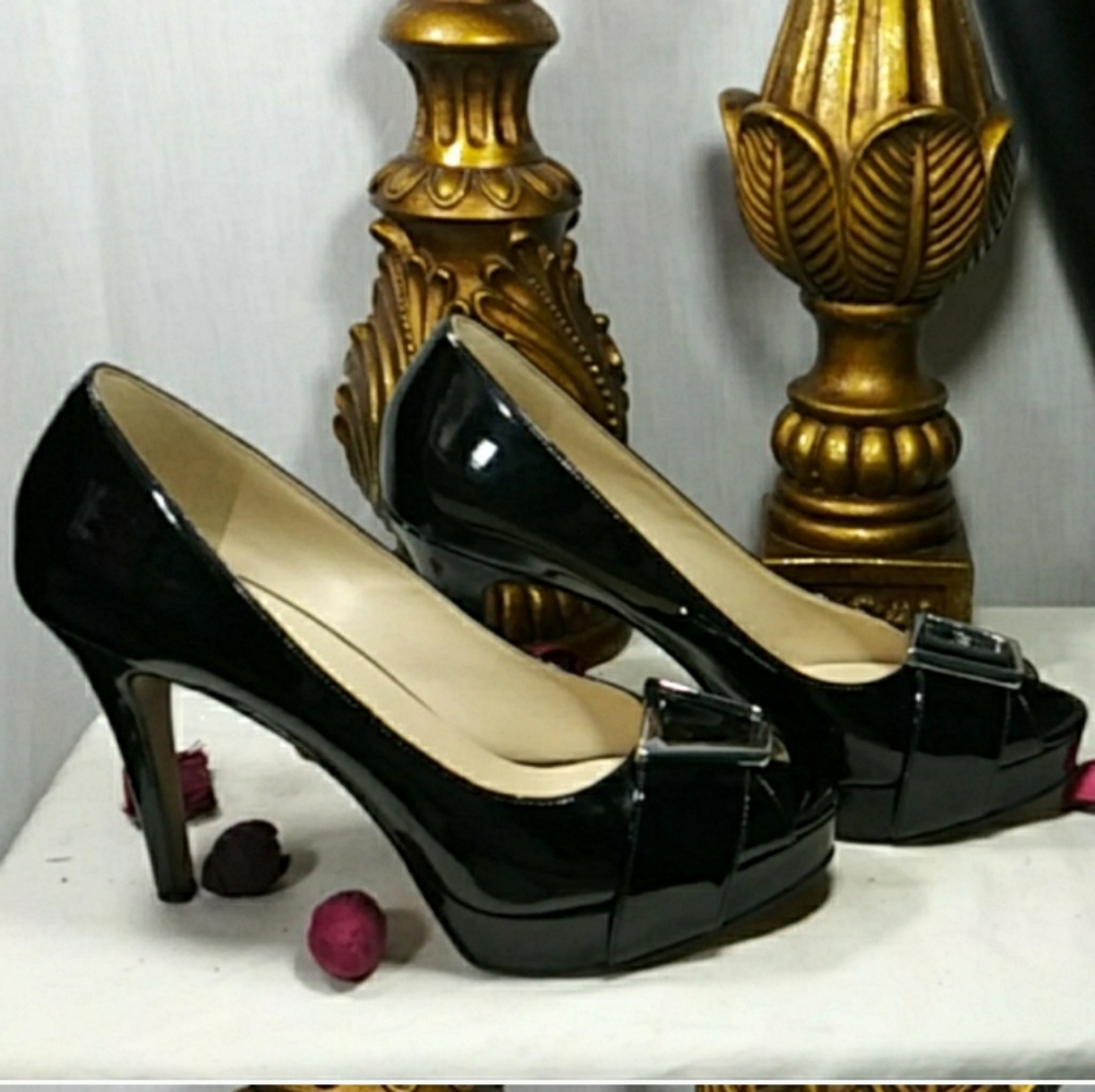 Black Nine West Heels